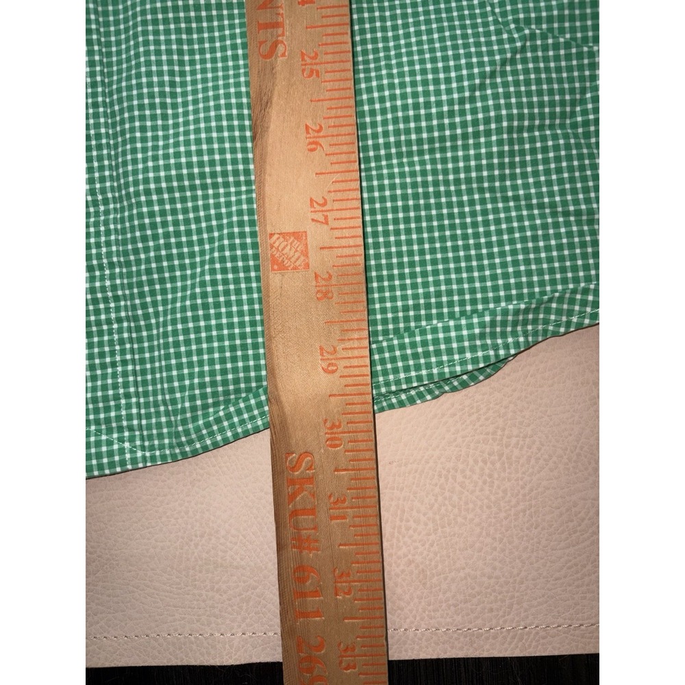 Polo Ralph Lauren Men's Long Sleeve Green Plaid Button Down XL 100% Cotton - Picture 5 of 7